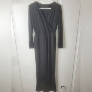 Marysol.Boutique Jumpsuit - VNeck Wide Leg Women's Sz L NWOT